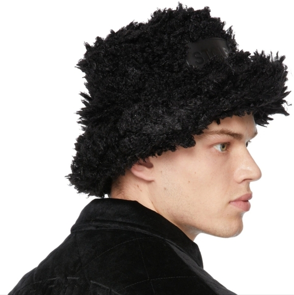 STOLEN GIRLFRIENDS CLUB Black Lounge Lizard Bucket Hat - Picture 3 of 9